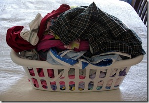 Laundry Basket Clean Clothes