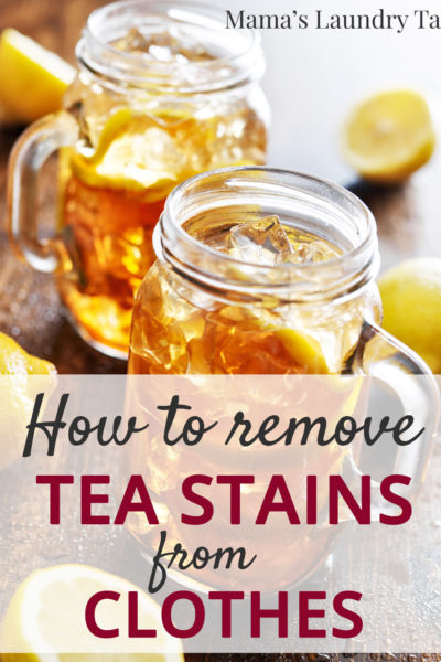 How to Remove Tea Stains