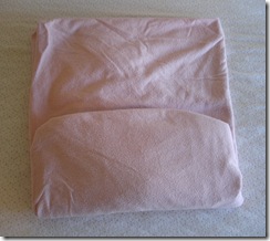 Fitted Crib Sheet Thirds