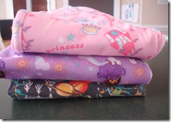 Front View Stacked Children's PJs