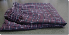 Men's Boxers Folded Side View
