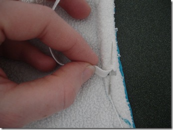Sewing Elastic on Bottom Fuzzi Bunz