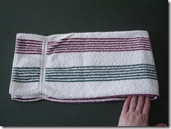 Towel Fold in Half