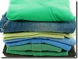 folded clothes