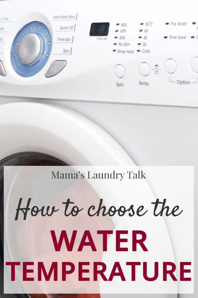 Laundry Basics: Choosing Water Temperature - Mama's ...
