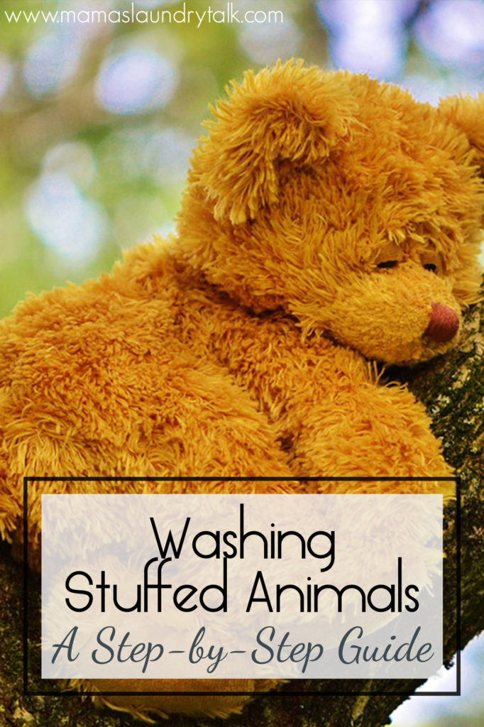 How to Wash Stuffed Animals that Can't Go in the Washing Machine