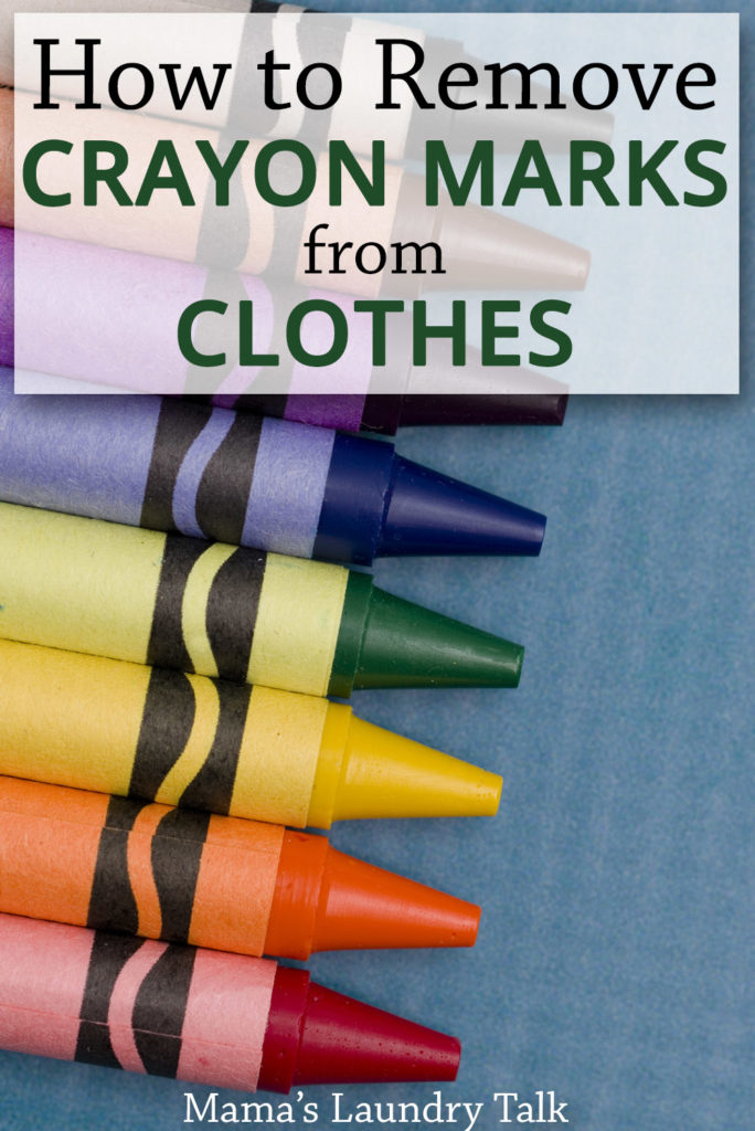 How to Remove Crayon Marks from Clothes
