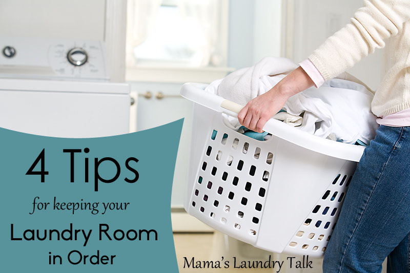 4 Tips for Keeping Your Laundry Room in Order