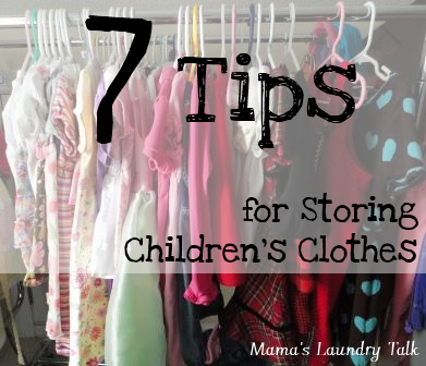 7 Tips for Storing Children's Clothes - Mama's Laundry Talk