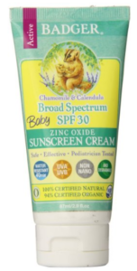 Badger Baby Sunscreen Cream SPF 30
