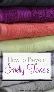 How to Prevent Smelly Towels